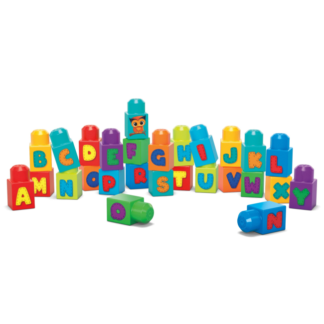 Блочные конструкторы - Конструктор Mega Bloks Поезд с буквами (DXH35)#3