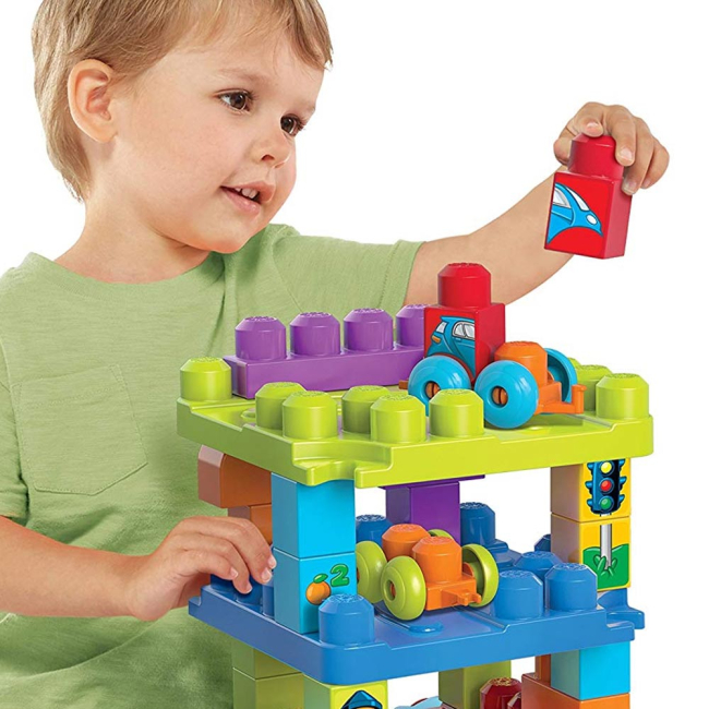 Блокові конструктори - Конструктор Розвиваючий столик Mega Bloks оновлений (FGV05)#5