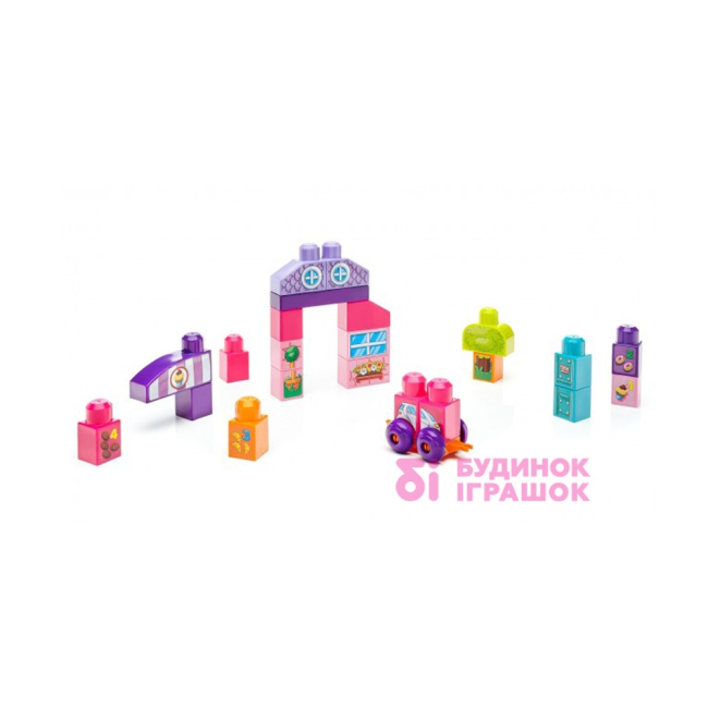 Блочные конструкторы - Конструктор Развивающий столик принцессы Mega Bloks обновленный (FFG22)#2