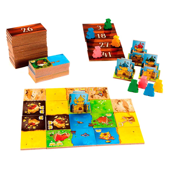 Настільні ігри - Настильна гра доміношна королівство Feelindigo (FI17009)#2