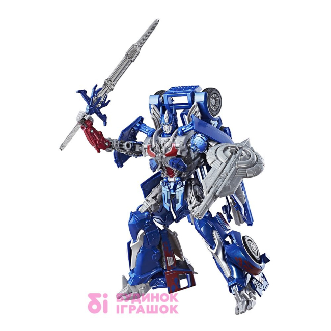 Трансформеры - Игрушка-трансформер Последний рыцарь класс Лидер Hasbro Transformers 5 Оптимус Прайм (C0897/C1339)#2