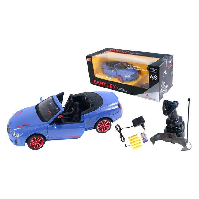 Радиоуправляемые модели - Автомодель MZ Bentley GT supersport на радиоуправлении 1:14 синяя (2049/2049-3)#3