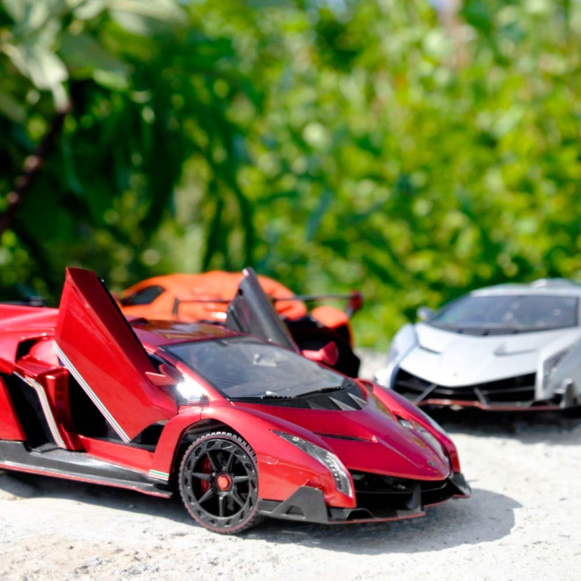 Радиоуправляемые модели - Автомодель MZ Lamborghini Veneno на радиоуправлении 1:14 красная (2289J/2289J-1)#4