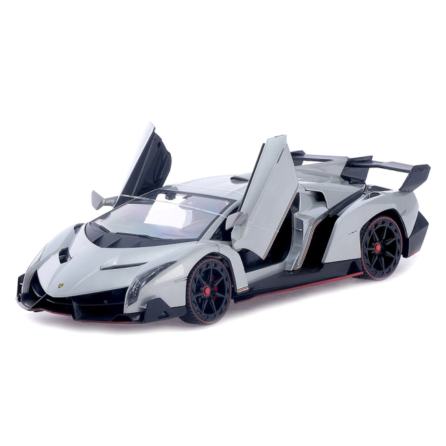 Радиоуправляемые модели - Автомодель MZ Lamborghini Veneno на радиоуправлении 1:14 серая (2289J/2289J-2)#2