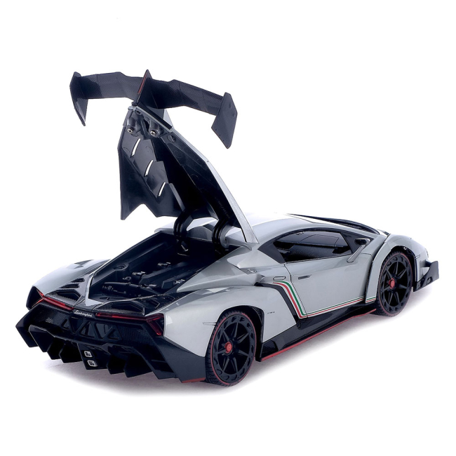 Радиоуправляемые модели - Автомодель MZ Lamborghini Veneno на радиоуправлении 1:14 серая (2289J/2289J-2)#3