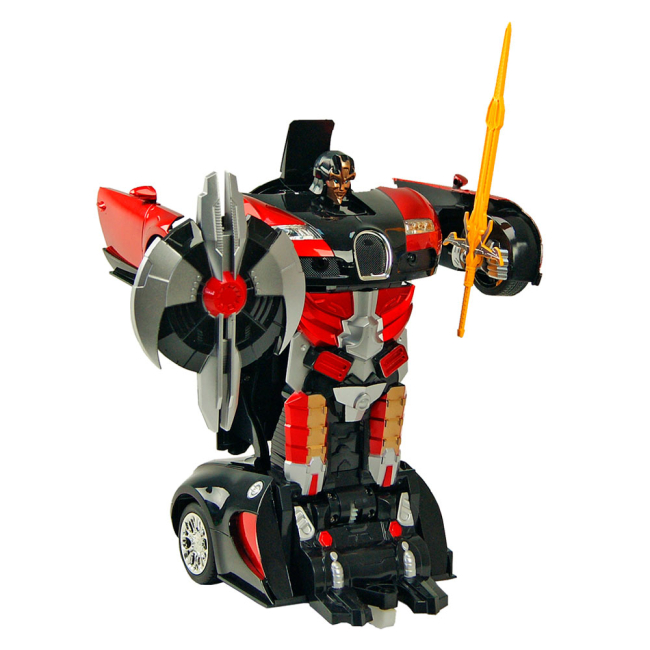 Трансформеры - Машинка-трансформер MZ Bugatti на радиоуправлении 1:22 красная (2331X/2331X-1)#3