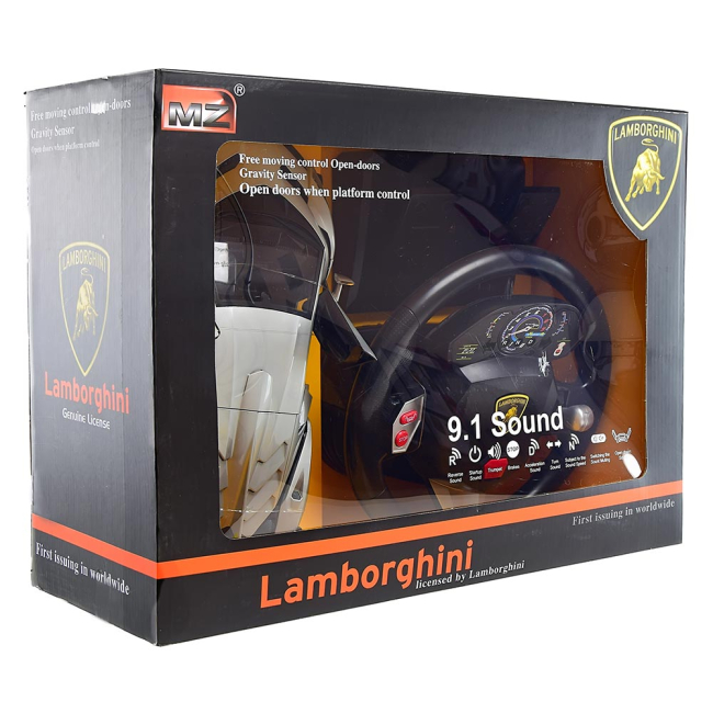 Радіокеровані моделі - Автомодель MZ Lamborghini на радіокеруванні 1:14 сіра зі звуком (2289T/2289T-2)#5