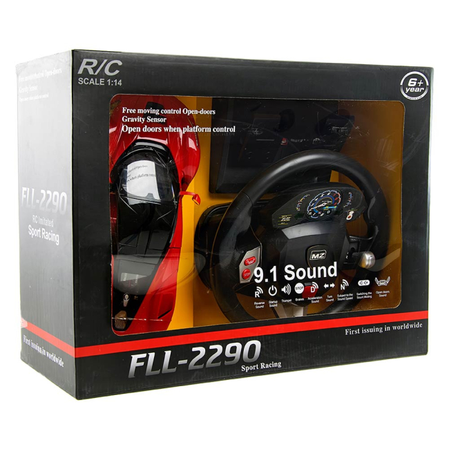 Радіокеровані моделі - Автомодель MZ Ferrari La ferrari на радіокеруванні 1:14 червона (2290Т/2290Т-1)#5