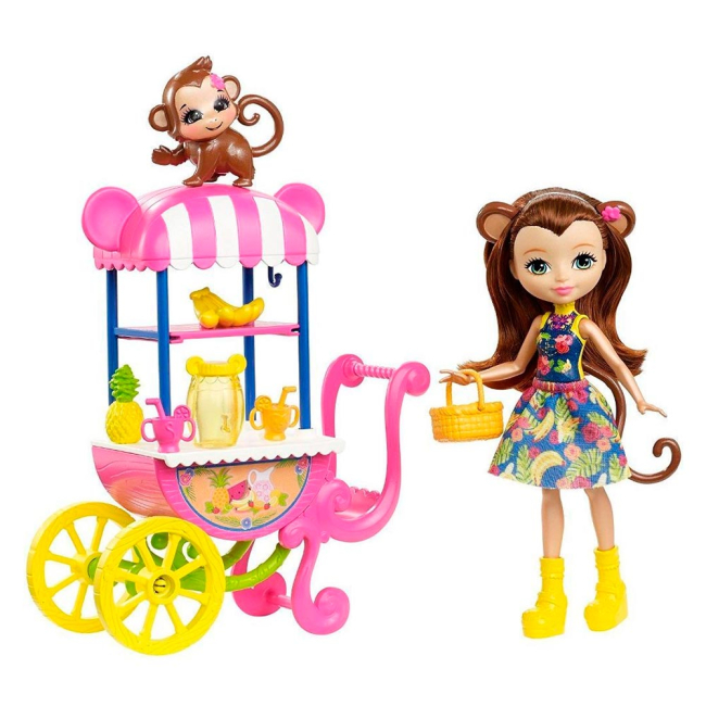 Ляльки - Ігровий набір Фруктова кошик Enchantimals (FJH11 / FCG93) (FJH11/FCG93)#2