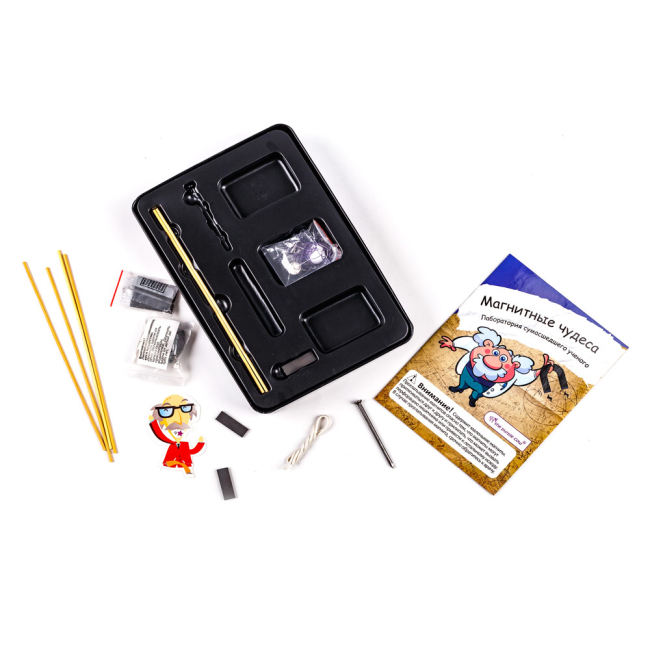 Научные игры, фокусы и опыты - Набор JoyBand Лаборатория сумасшедшего ученого Магнитное чудо (177)#2