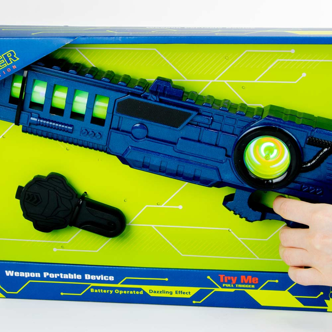 Лазерное оружие - Космический бластер TopSky 42 см со световыми и звуковыми эффектами (242641)#3