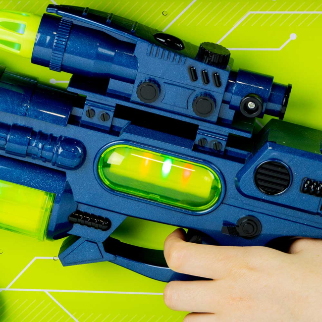 Лазерна зброя - Космічний бластер TopSky 36.5 см зі світловими і звуковими ефектами (242645)#3