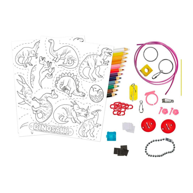 Наборы для творчества - Игровой набор Динозавры Shrinkles (WZ001)#2