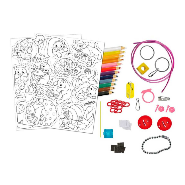 Набори для творчості - Ігровий набір Милий Кошеня Shrinkles (WZ003)#2