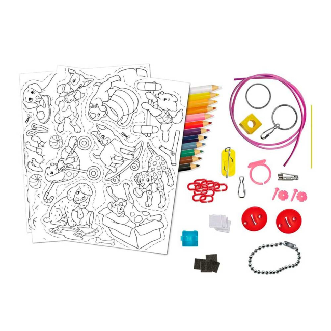 Наборы для творчества - Игровой набор Игривая Щенок Shrinkles (WZ004)#2