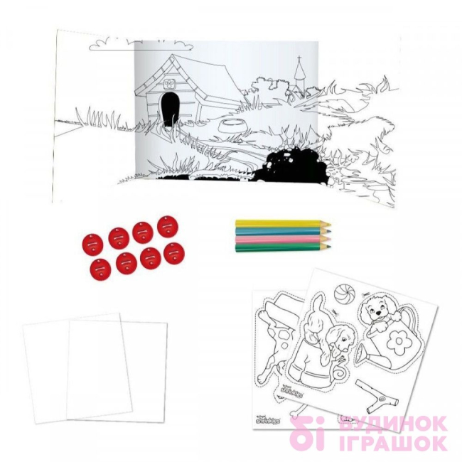 Набори для творчості - Ігровий набір міні Грайлива Щеня Shrinkles (WZ054)#2