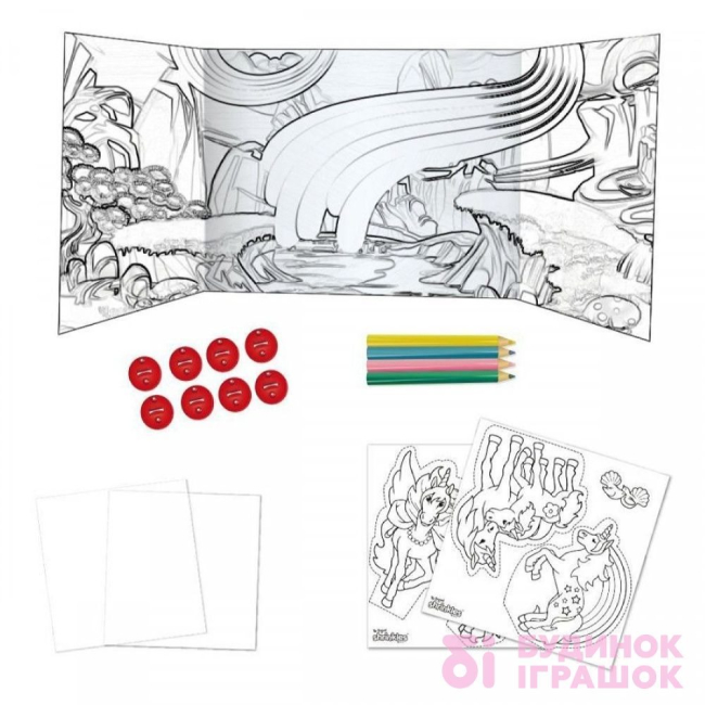 Наборы для творчества - Игровой набор мини Волшебный Единорог Shrinkles (WZ056)#2