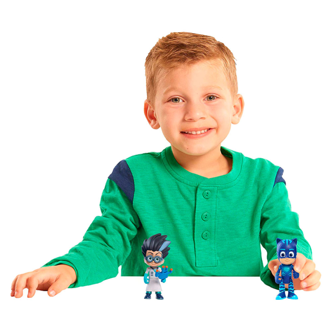 Фігурки персонажів - Ігровий набір PJ Masks Кетбой і Ромео (24556)#3