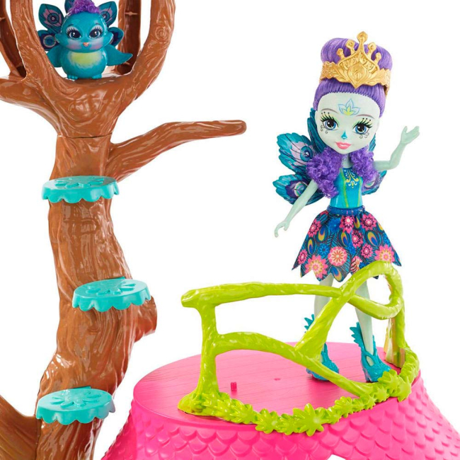 Ляльки - Ігровий набір Лісовий будиночок панди Дрю Enchantimals (FNM92)#4