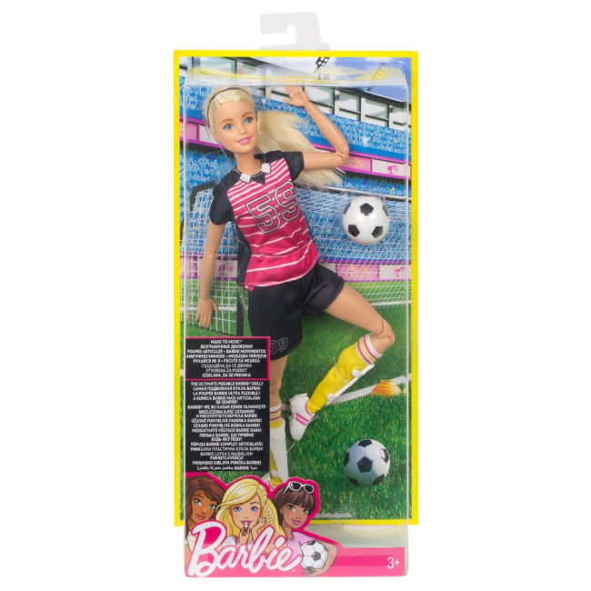 Куклы - Кукла Спортсменка Soccer Player Barbie Я могу быть (DVF68/DVF69)#5