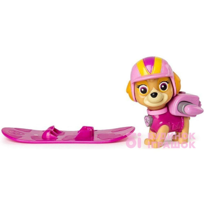 Фигурки персонажей - Коллекционная фигурка Скай на сноуборде с механической функцией Paw Patrol (SM16655) (SM16655/SM16655-15)#2