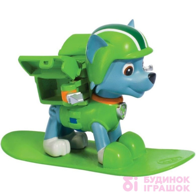 Фігурки персонажів - Колекційна фігурка Роккі на сноуброді з механічною функцією Paw Patrol (SM16655) (SM16655/SM16655-17)#2