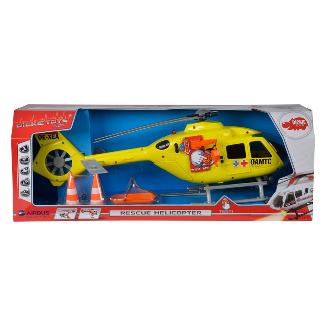 Транспорт и спецтехника - Функциональный вертолет Спасательная служба со звуком и светом Dickie Toys 64 см (3719004)#2