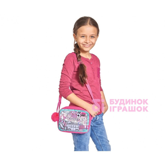 Набори для творчості - Сумочка Кутюр Подорож з помпоном 3 маркери Color Me Mine 18х15 см (6374182)#4