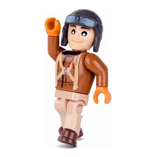 Конструктори з унікальними деталями - Конструктор Літак PZL Карась P-23B COBI Друга Світова Війна 280 деталей (COBI-5522)#4