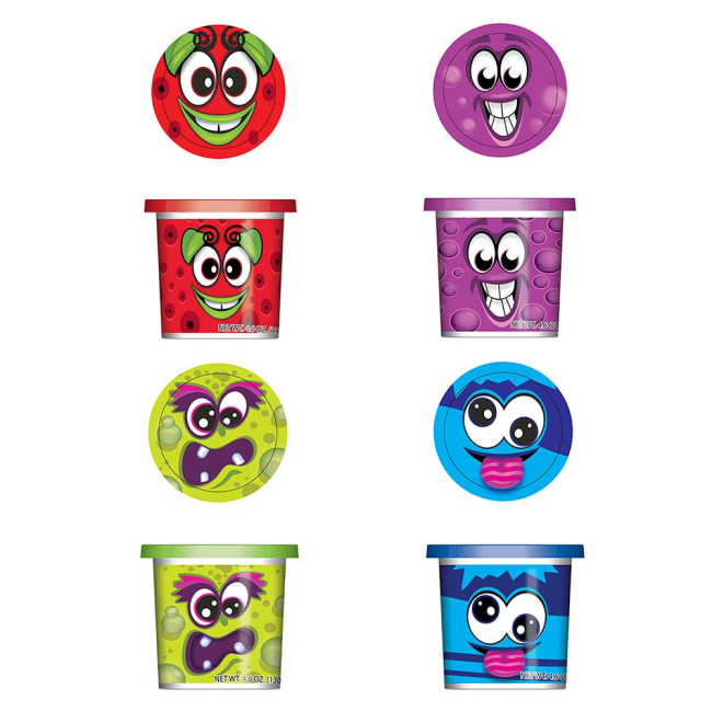 Набори для ліплення - Набір ароматної маси для ліплення Фруктовий сад 4 баночки Scentos 130 г (45600)#2