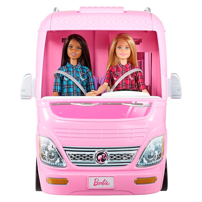 Транспорт і улюбленці - Набір для гри Barbie Трейлер для подорожей (FBR34)#3