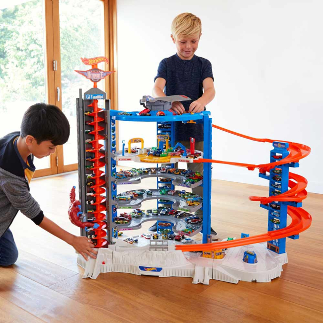 Паркинги и гаражи - Трек Hot Wheels Гараж-гигант (FDF25)#4