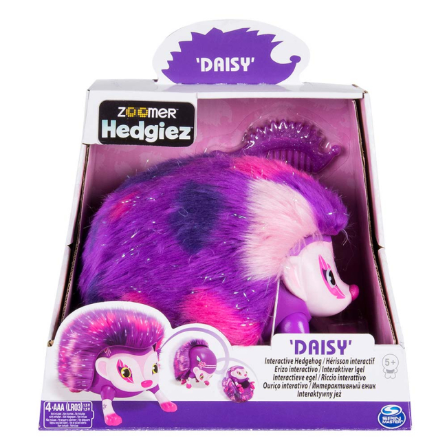 Фігурки тварин - Інтерактивна іграшка Zoomer Hedgiez Гламурний їжачок Дэйси (SM14408/SM14408-6)#5