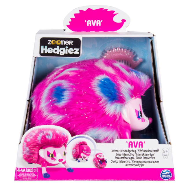 Фігурки тварин - Інтерактивна іграшка Zoomer Hedgiez Гламурний їжачок Ава (SM14408/SM14408-7)#4