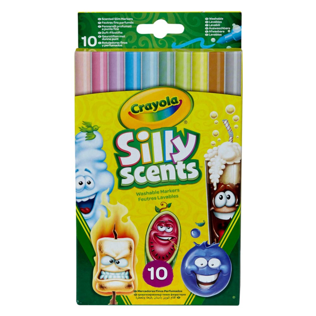 Канцтовари - Ароматизовані Фломастери Crayola 10 шт (58-5071)#2