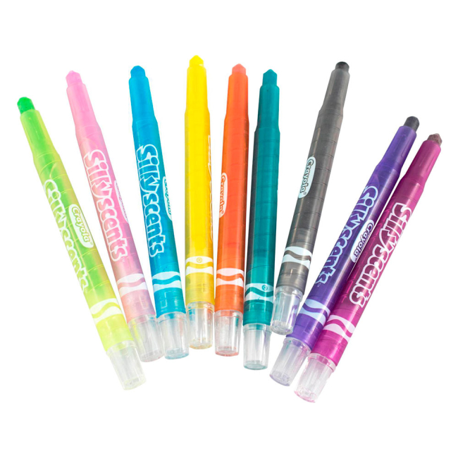 Канцтовары - Восковые ароматизированные мелки Выкручиваемы Crayola (52-9621)#2