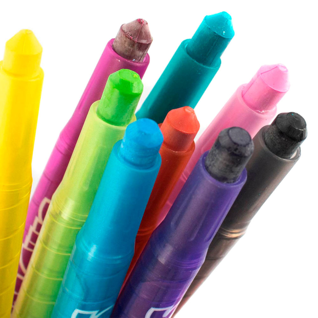 Канцтовары - Восковые ароматизированные мелки Выкручиваемы Crayola (52-9621)#3