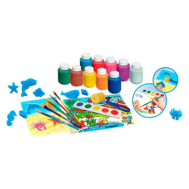 Канцтовары - Набор для рисования Crayola Море (54-9039) (523604)#2