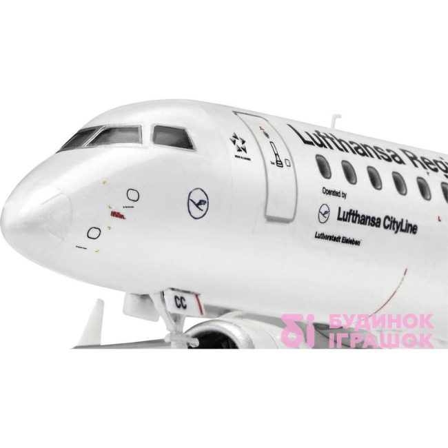 3D-пазли - Збірна модель Літак Embraer 190 Lufthansa1 144 Revell (3937)#4