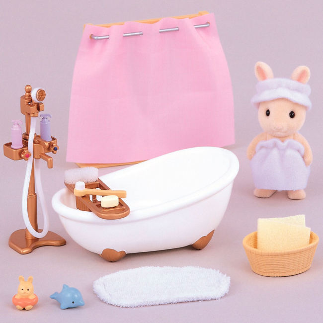 Аксессуары для фигурок - Игровой набор Ванная комната Sylvanian Families (5022)#2