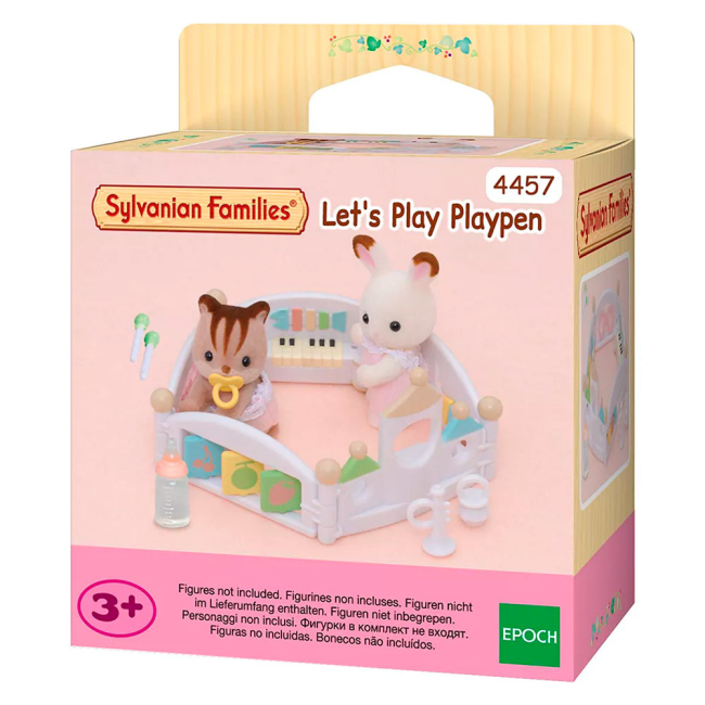 Аксесуари для фігурок - Ігровий набір Дитячий манеж Sylvanian Families (4457)#2