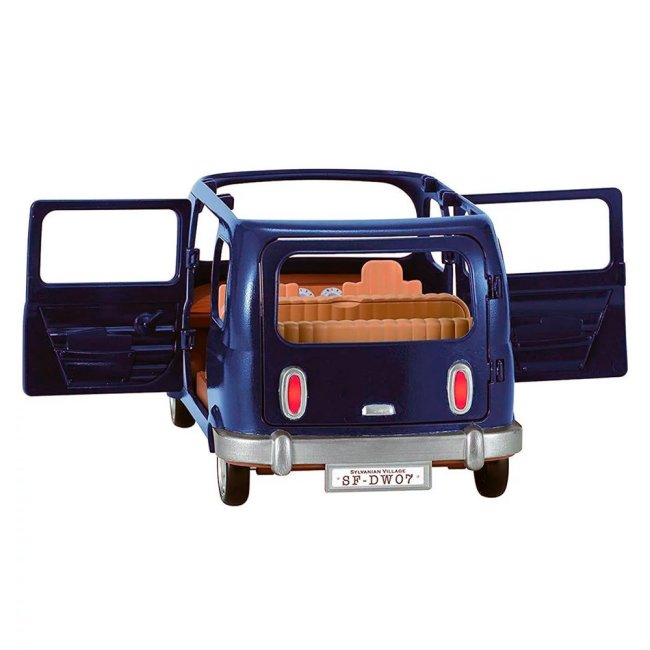 Фигурки животных - Игровой набор Автомобиль семиместный синий Sylvanian Families (5274)#3