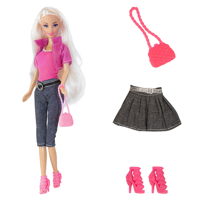 Куклы - Кукла Ася Джинсова коллекция вариант 1 28 см (35089)#2