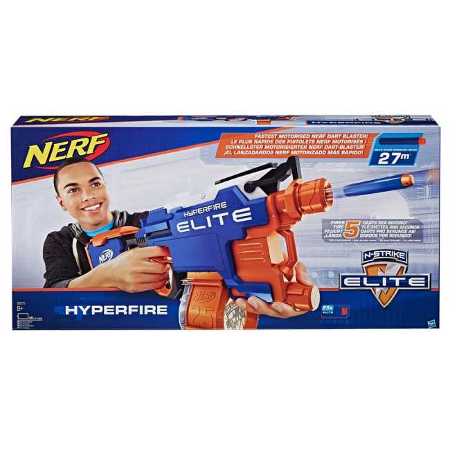 Помповое оружие - Бластер Nerf Элит Хайперфайр (B5573)#2