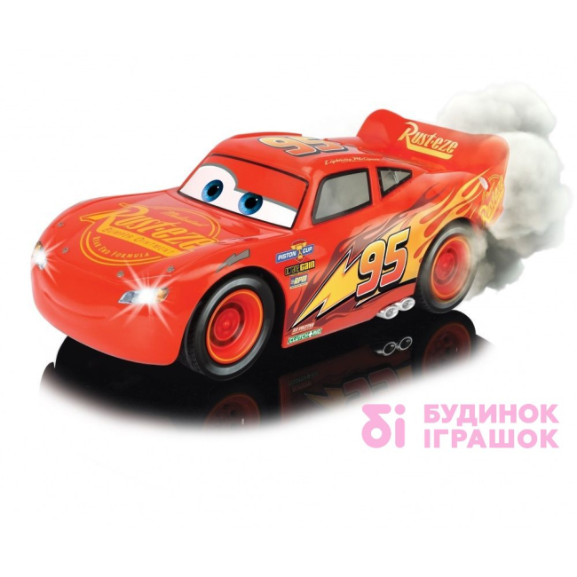 Радиоуправляемые модели - Автомобиль Молния МакКуин с функцией дыма Dickie Toys 26 см (3086005)#2