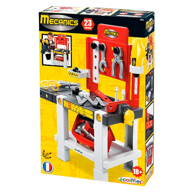 Набори професій - Набір Ecoiffier Майстерня з інструментами 23 аксесуарів (002406)#3