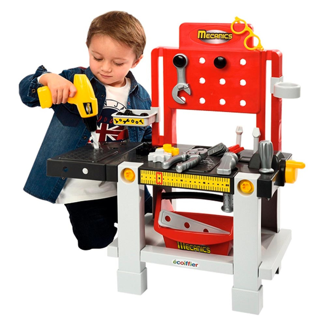 Набори професій - Набір Ecoiffier Майстерня з інструментами 23 аксесуарів (002406)#4