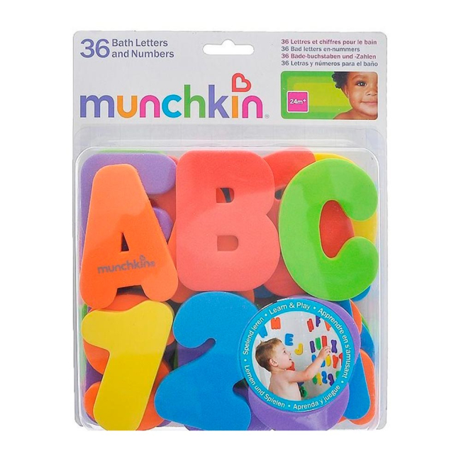 Іграшки для ванни - Іграшковий набір для ванни Літери і цифри Munchkin (5019090111089)#2