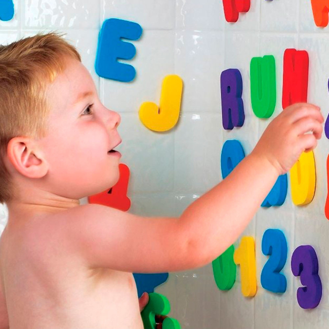 Іграшки для ванни - Іграшковий набір для ванни Літери і цифри Munchkin (5019090111089)#3