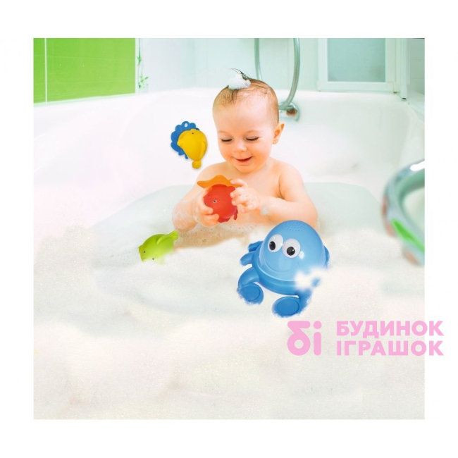 Игрушки для ванны - Игрушка для ванны Краб и рыбки с удочкой 8 шт Simba 20 см (4018295)#5